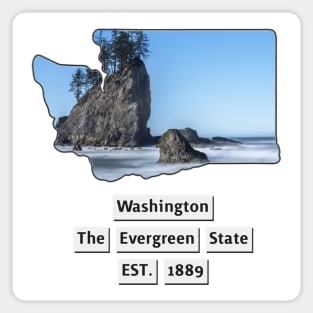 Washington USA Sticker